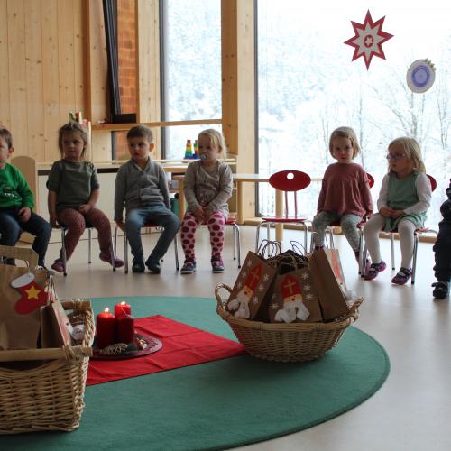 Nikolausbesuch Purzlzwerge