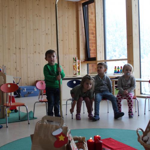 Nikolausbesuch Purzlzwerge