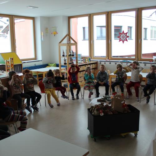 Nikolausbesuch Gruppe Sonnenstrahl