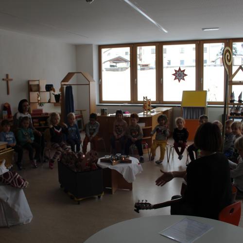 Nikolausbesuch Gruppe Sonnenstrahl