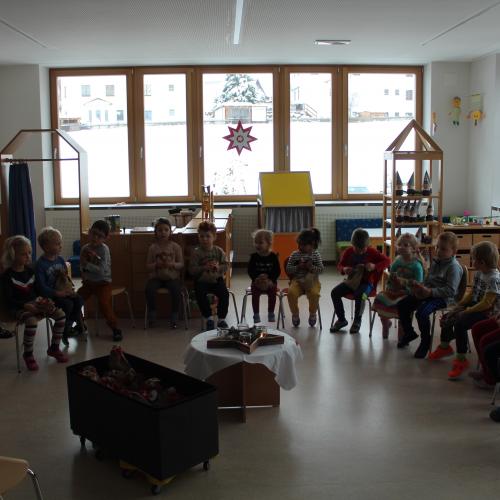 Nikolausbesuch Gruppe Sonnenstrahl