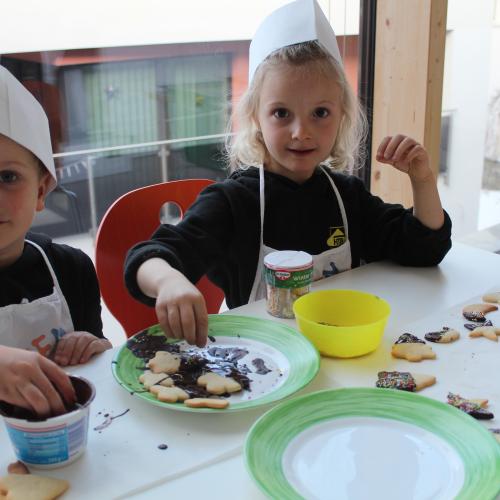 Kekse backen - Gruppe Sonnenstrahl