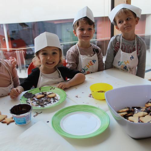 Kekse backen - Gruppe Sonnenstrahl