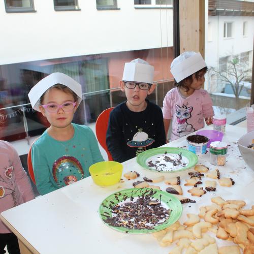 Kekse backen - Gruppe Sonnenstrahl