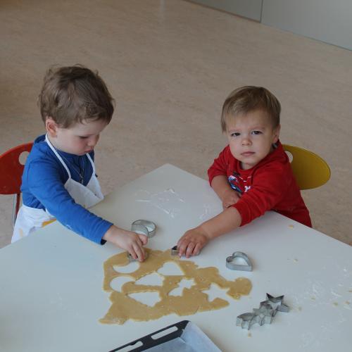 Das Kekse backen bei den Purzlzwergen