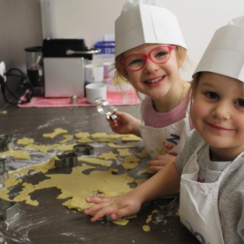 Kekse backen - Gruppe Regenbogen