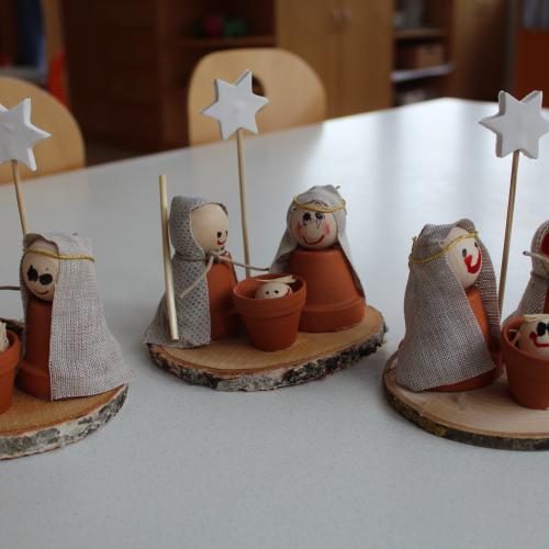 Unsere Holzweihnachtskrippe 2020