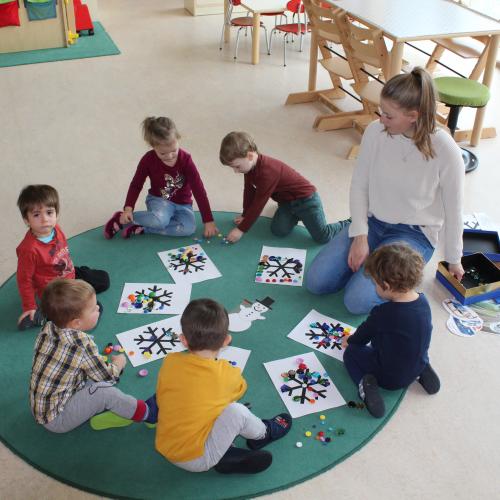 Winter in der Kinderkrippe 2020-21