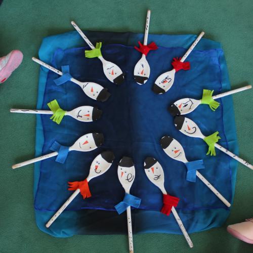Winter in der Kinderkrippe 2020-21