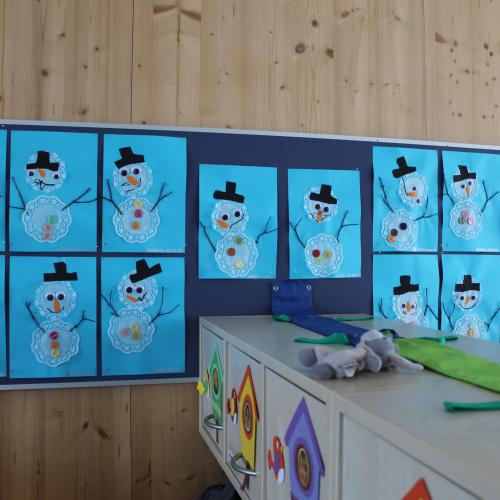 Winter in der Kinderkrippe 2020-21