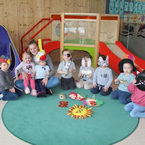 Fasching in der Kinderkrippe