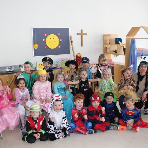Fasching bei der Gruppe Sonnenstrahl