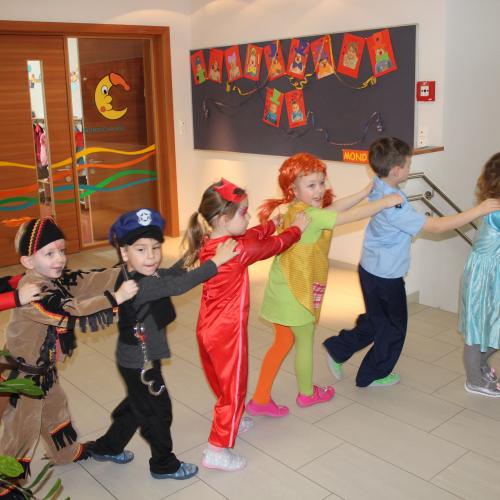 Fasching bei der Gruppe Regenbogen