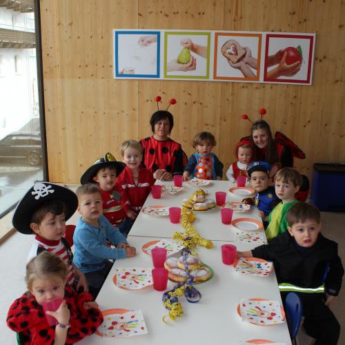 Fasching in der Kinderkrippe