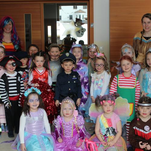Fasching Gruppe Sternschnuppe