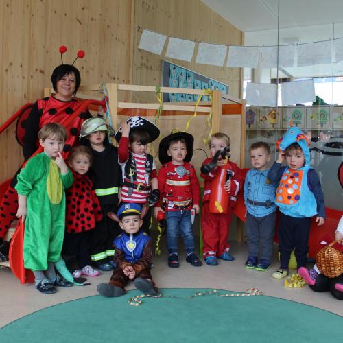 Fasching in der Kinderkrippe