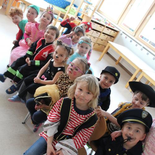 Fasching bei der Gruppe Sonnenstrahl