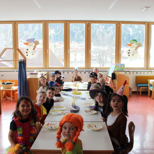 Fasching bei der Gruppe Mondschaukel