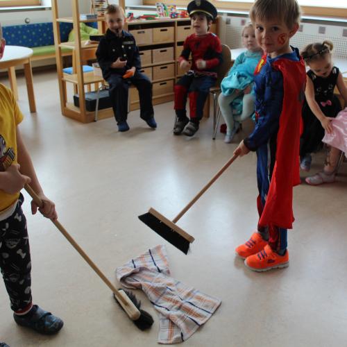 Fasching bei der Gruppe Sonnenstrahl