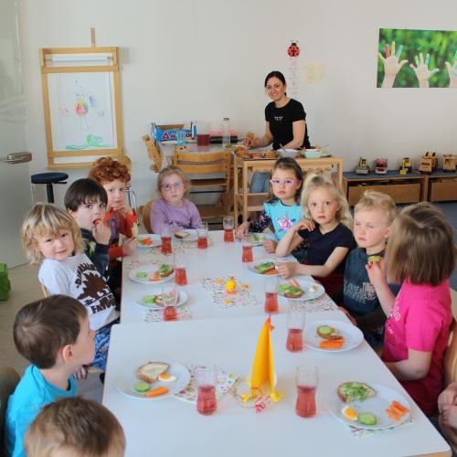 Osterjause Gruppe Sonnenstrahl