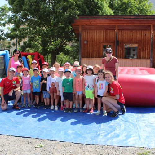 ASKÖ - Bewegungsfest -Gruppe Sternschnuppe