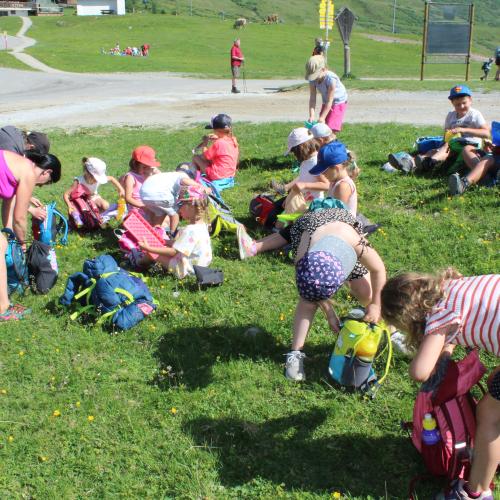 Wandertag Kindergarten