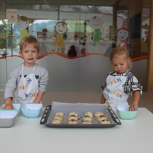 Brot backen bei den Purzlzwergen