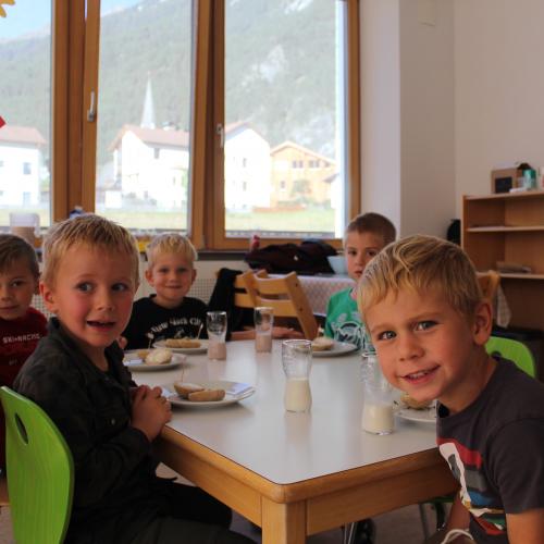 "Wir backen unser eigenes Brot" -Gruppe Sternschnuppe