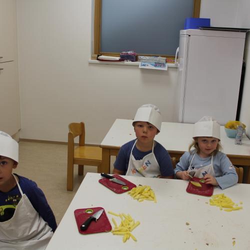 Das Pommesfest der Gruppe Sternschnuppe!