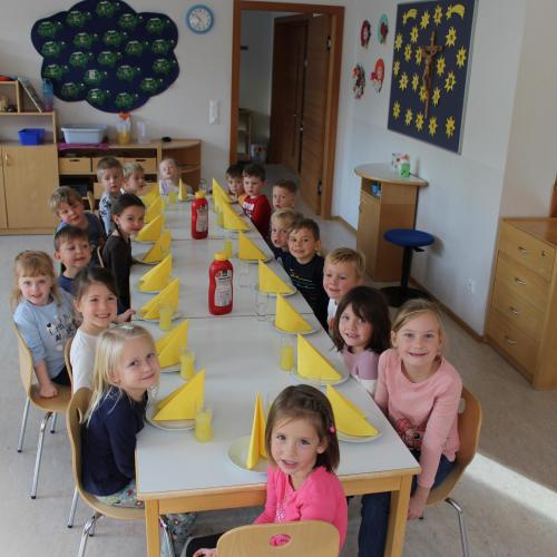 Das Pommesfest der Gruppe Sternschnuppe!