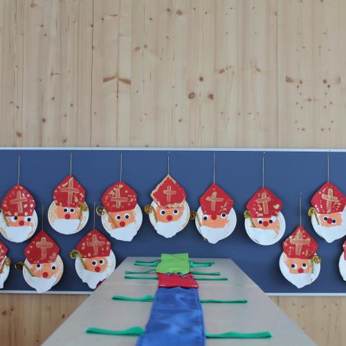Nikolausbesuch Kinderkrippe 2021