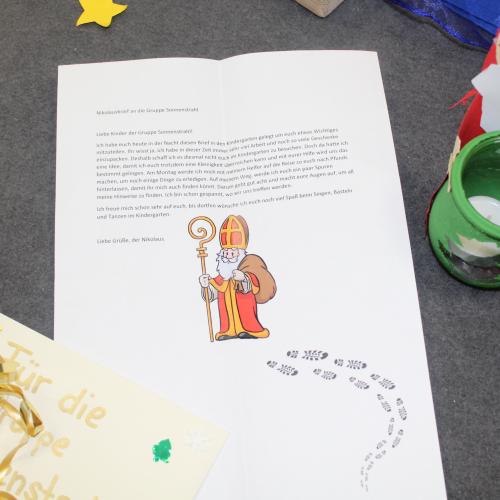 Nikolaus im Kindergarten 2021