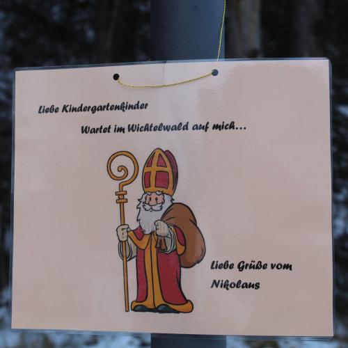 Nikolausbesuch Kindergarten 2021