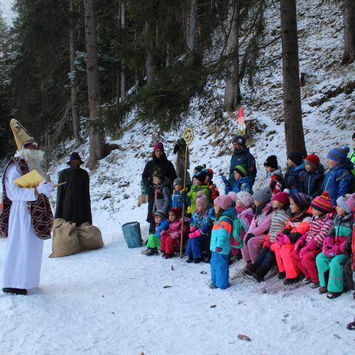 Nikolausbesuch Kindergarten 2021