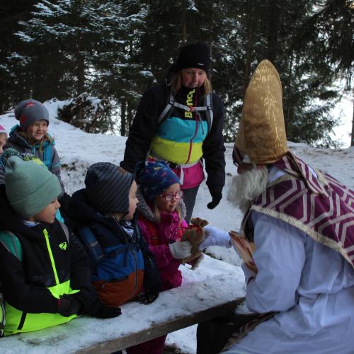 Nikolausbesuch Kindergarten 2021