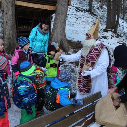 Nikolausbesuch Kindergarten 2021