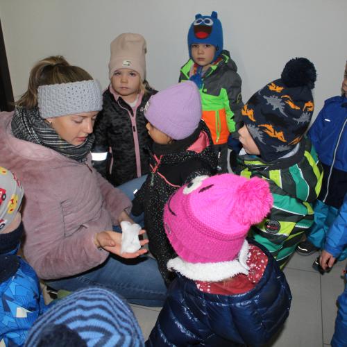 Nikolausbesuch Kinderkrippe 2021