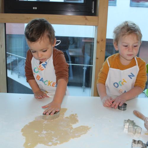 Das Kekse backen bei den Purzlzwergen!