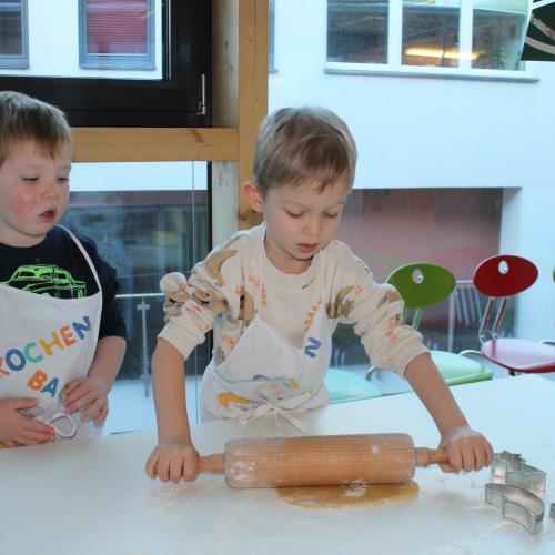 Das Kekse backen bei den Purzlzwergen!