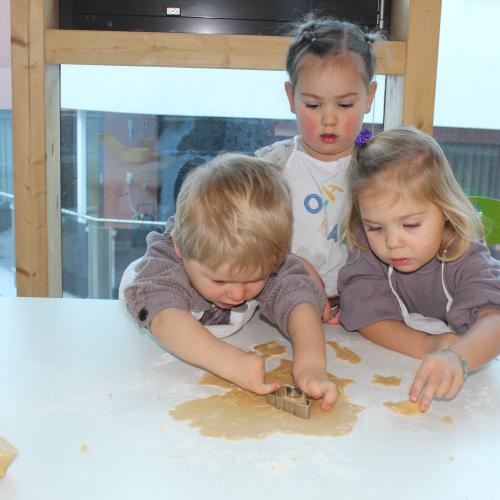 Das Kekse backen bei den Purzlzwergen!