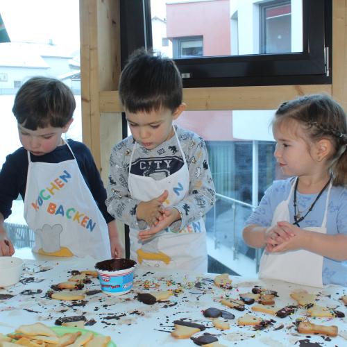 Das Kekse backen bei den Purzlzwergen!