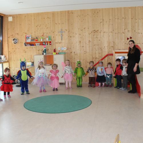 Fasching in der Kinderkrippe 2022