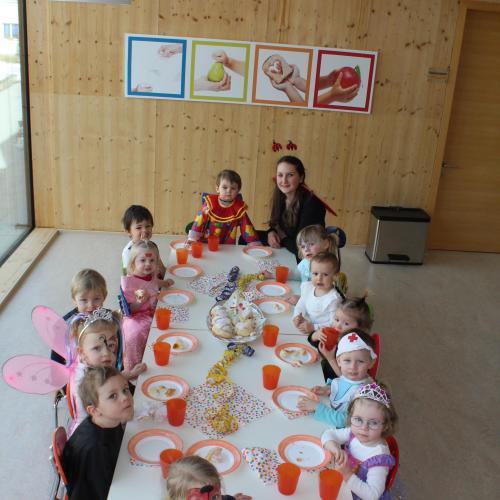Fasching in der Kinderkrippe 2022