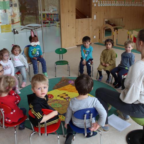 Ostern in der Kinderkrippe