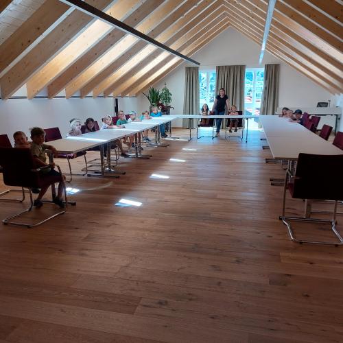 Gruppe Sternschnuppe auf der Gemeinde!