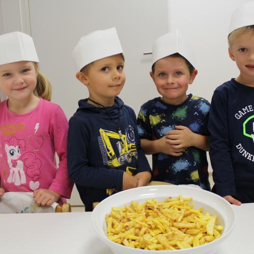Das Pommesfest der Gruppe Sonnenstrahl!