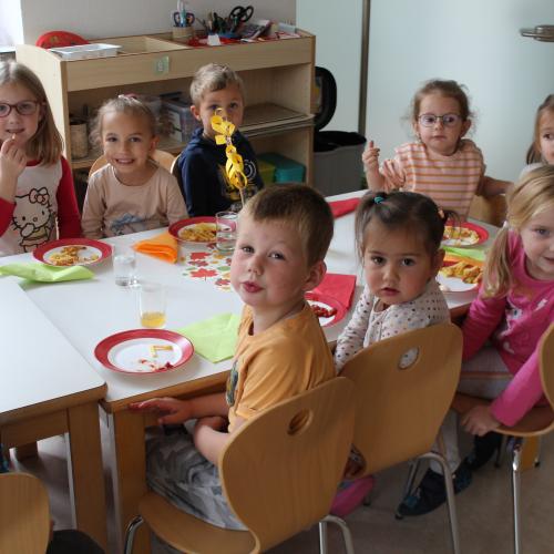 Das Pommesfest der Gruppe Sonnenstrahl!