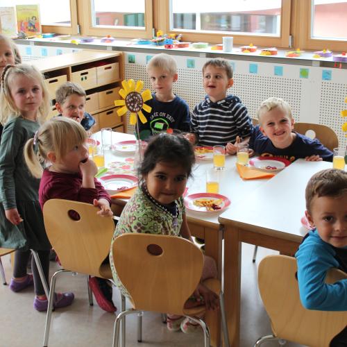 Das Pommesfest der Gruppe Sonnenstrahl!