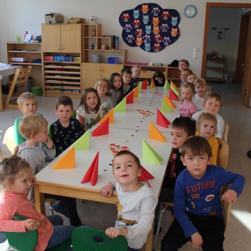 Das Pommesfest der Gruppe Sternschnuppe!