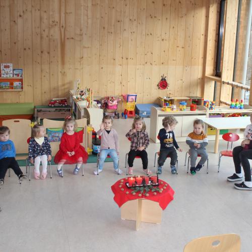 Nikolaus in der Kinderkrippe 2022